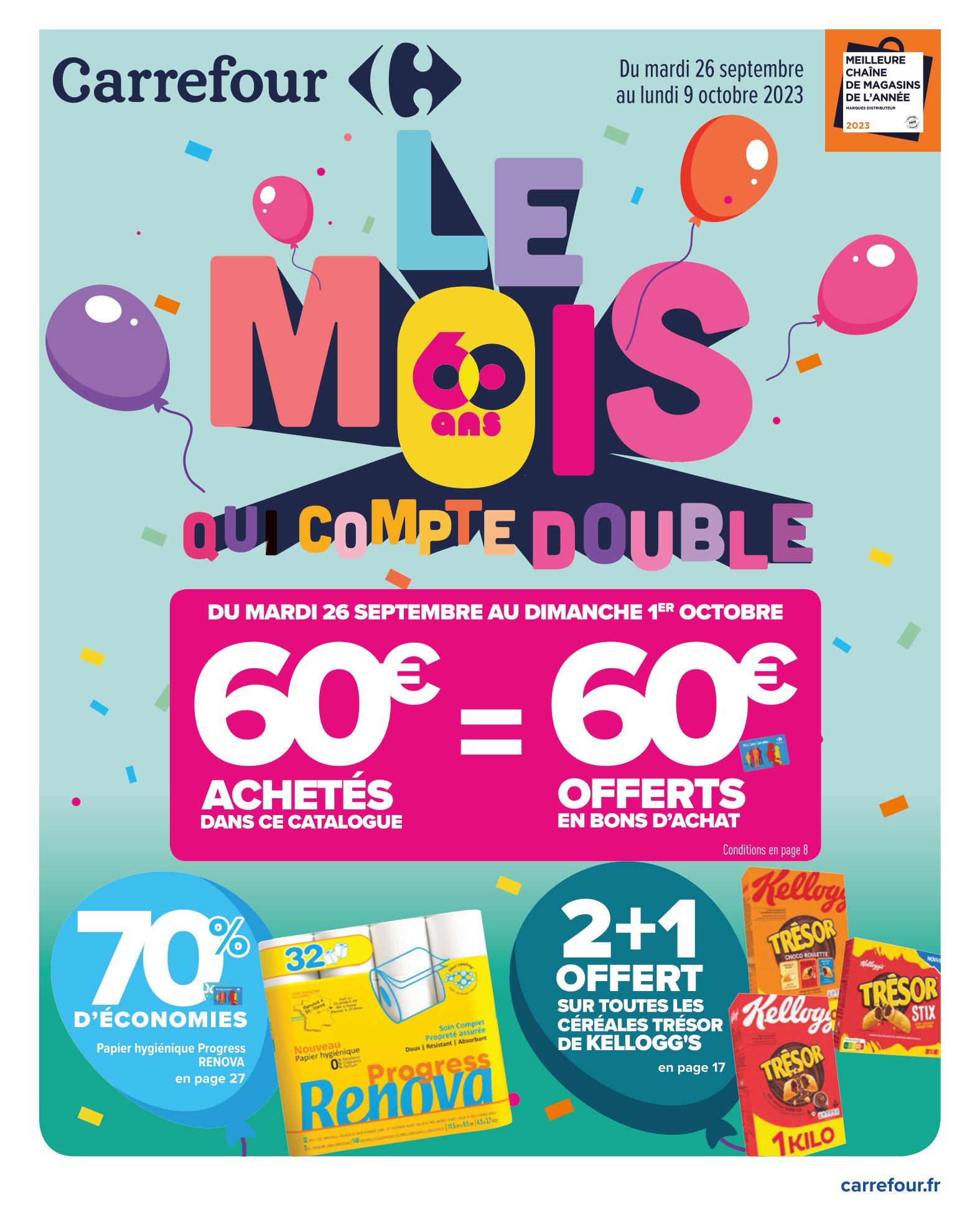 Catalogue Carrefour Du Septembre Au Octobre Promocataloguesfr