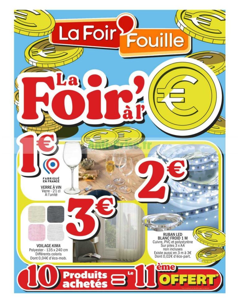 Catalogue La FoirFouille Du 15 Janvier Au 28 Janvier 2024