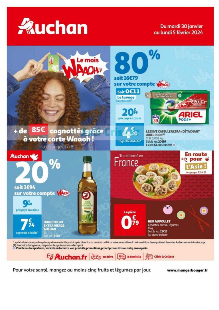 Catalogue Auchan Du Janvier Au F Vrier Promocataloguesfr