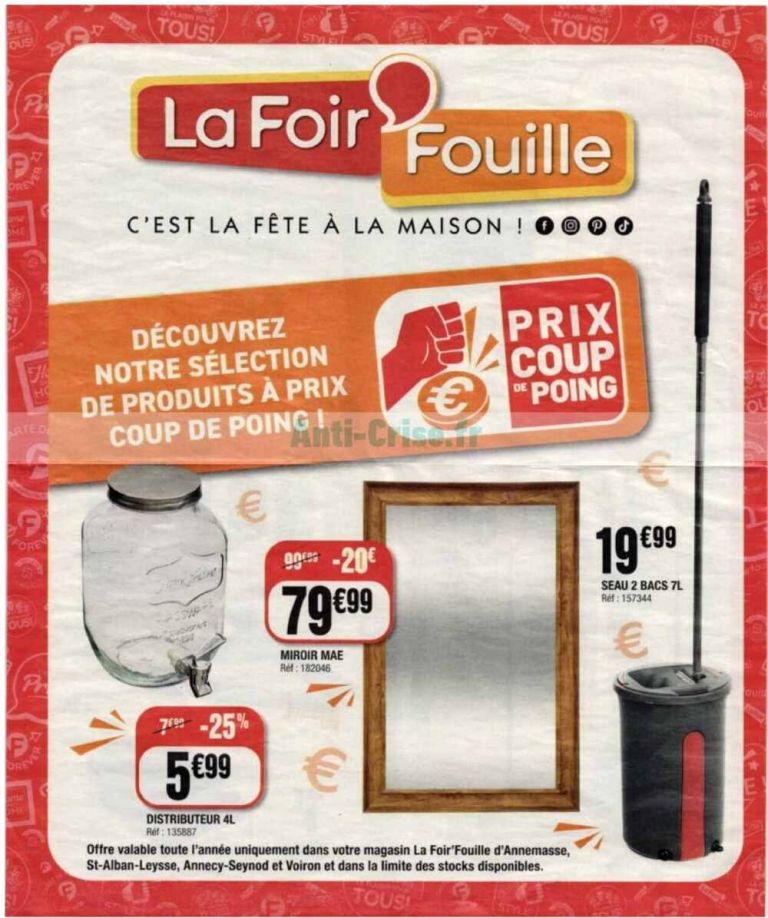 Catalogue La FoirFouille du 29 février au 31 décembre 2024