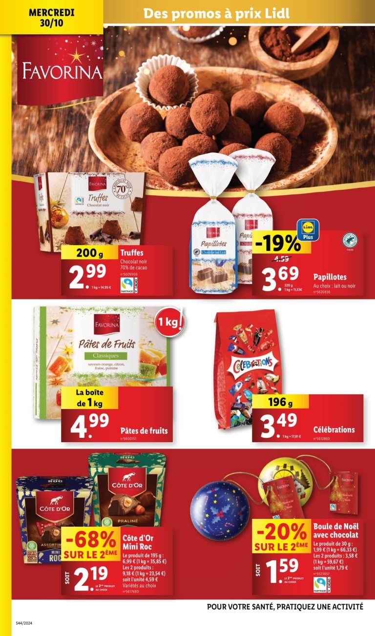 Catalogue Lidl Du Octobre Au Novembre