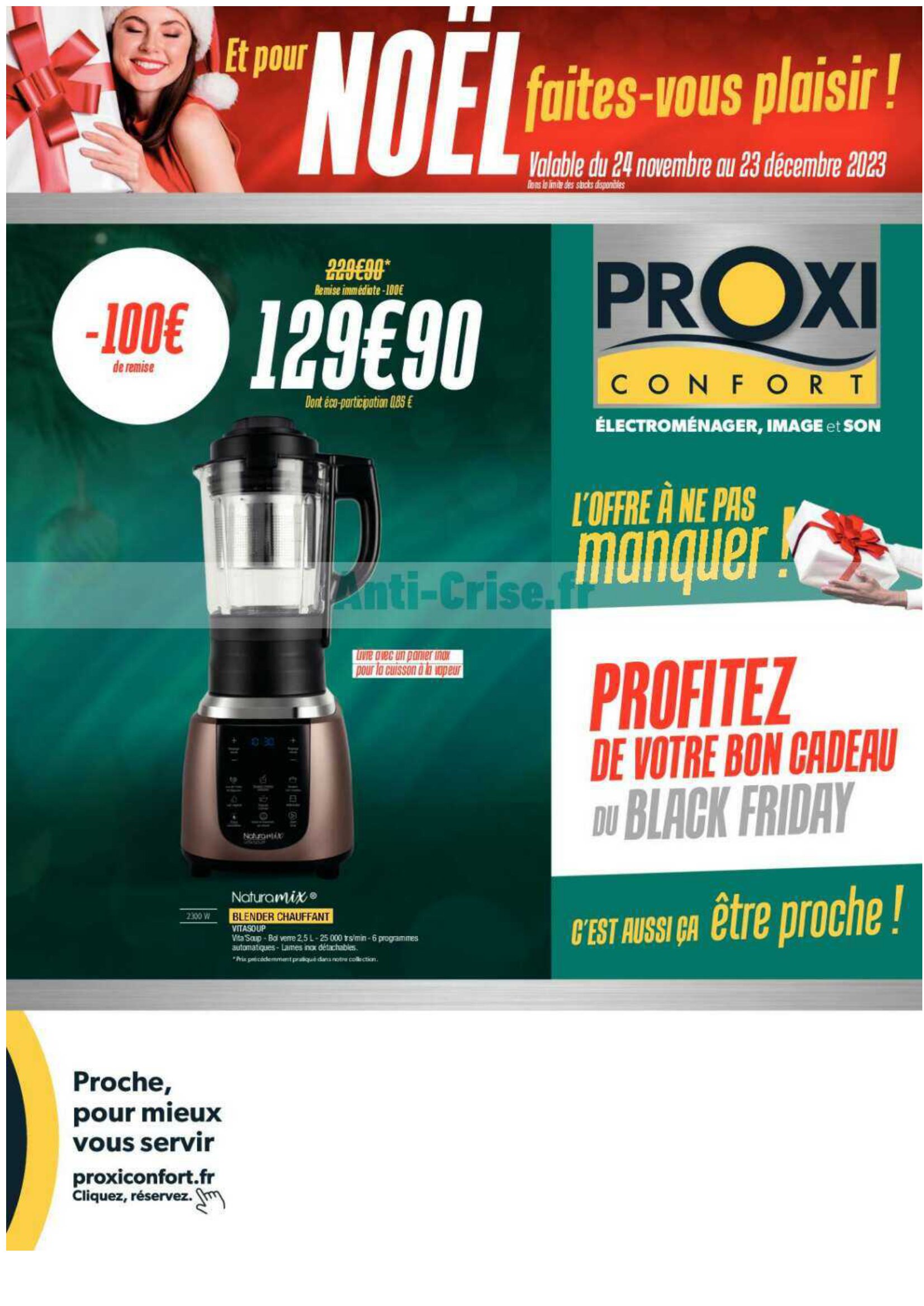 Catalogue Proxi Confort Noël 2023 1 – proxi confort bf noel 1