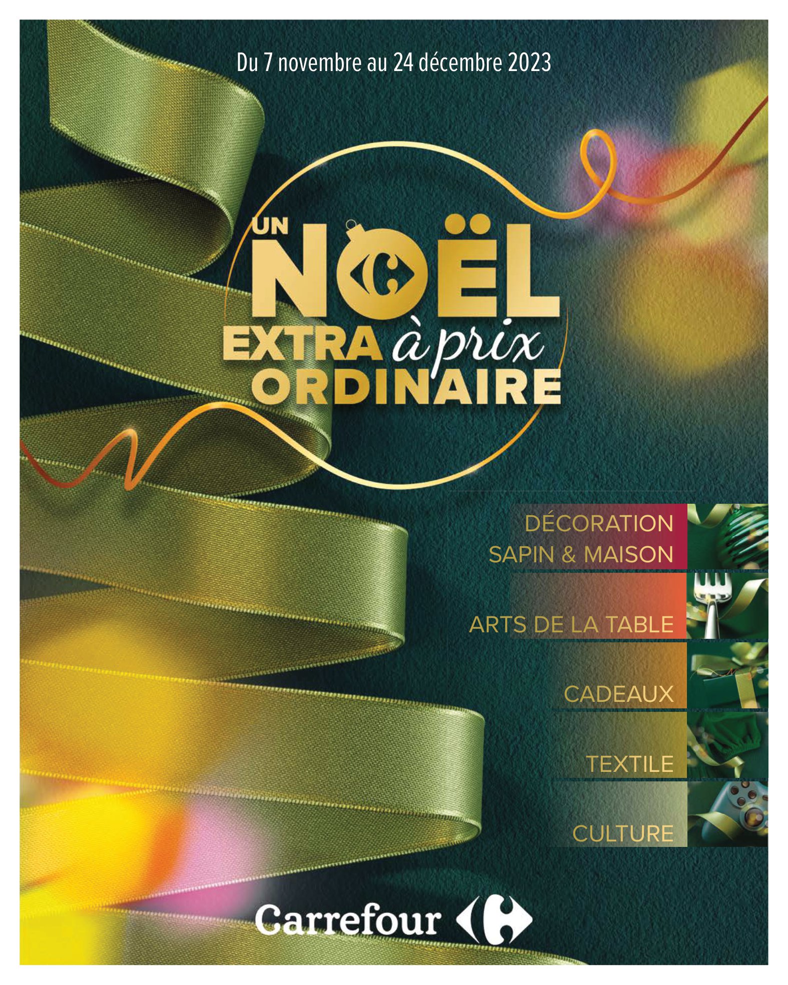 Catalogue Carrefour du 7 novembre au 24 décembre, 2023 1 – carrefour noel a 01