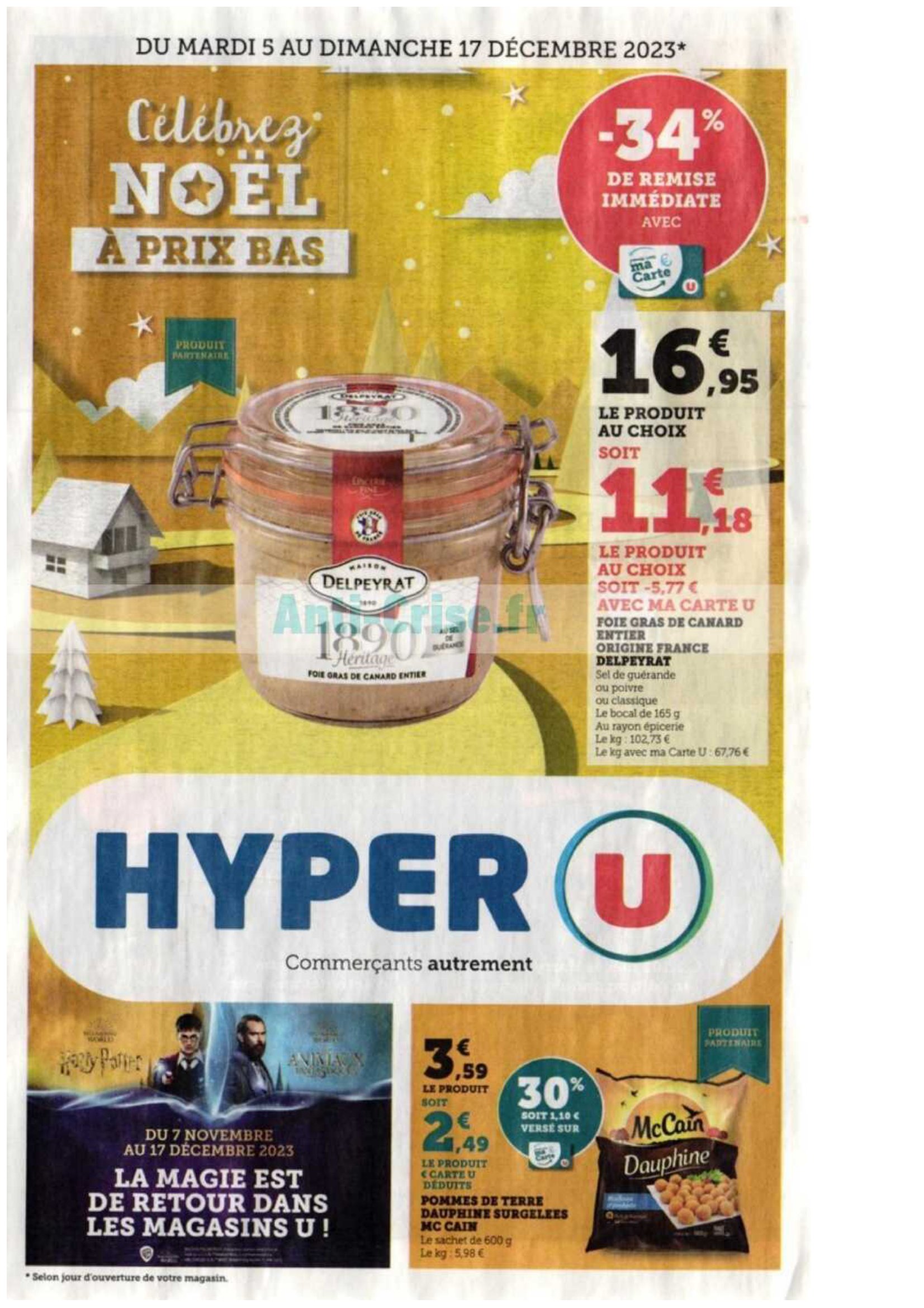 Catalogue Hyper U du 5 décembre au 17 décembre, 2023 1 – hyper u 5 17 01