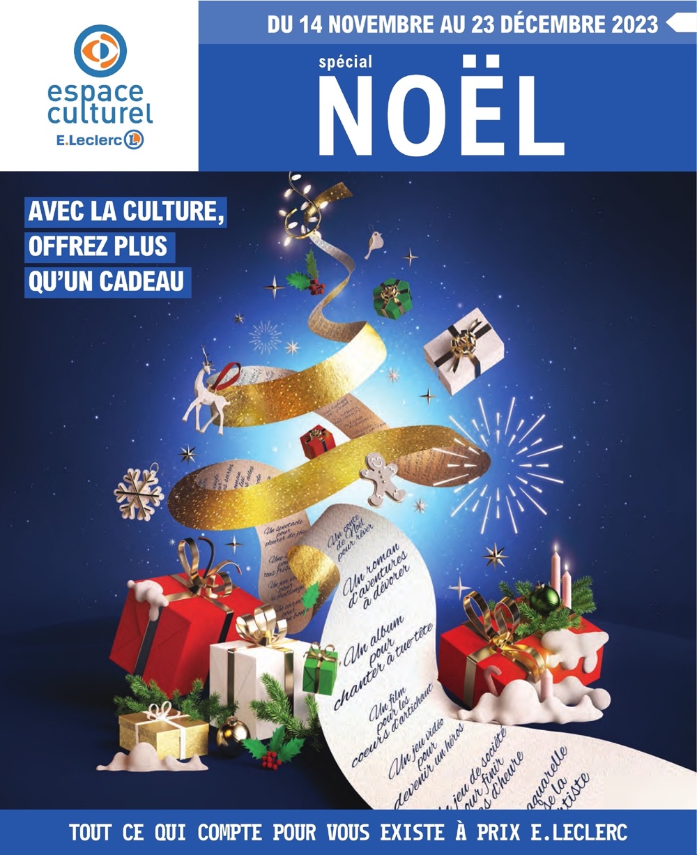 Catalogue E.Leclerc du 14 novembre au 23 décembre 2023 1 – leclerc culturel 14 23 000001