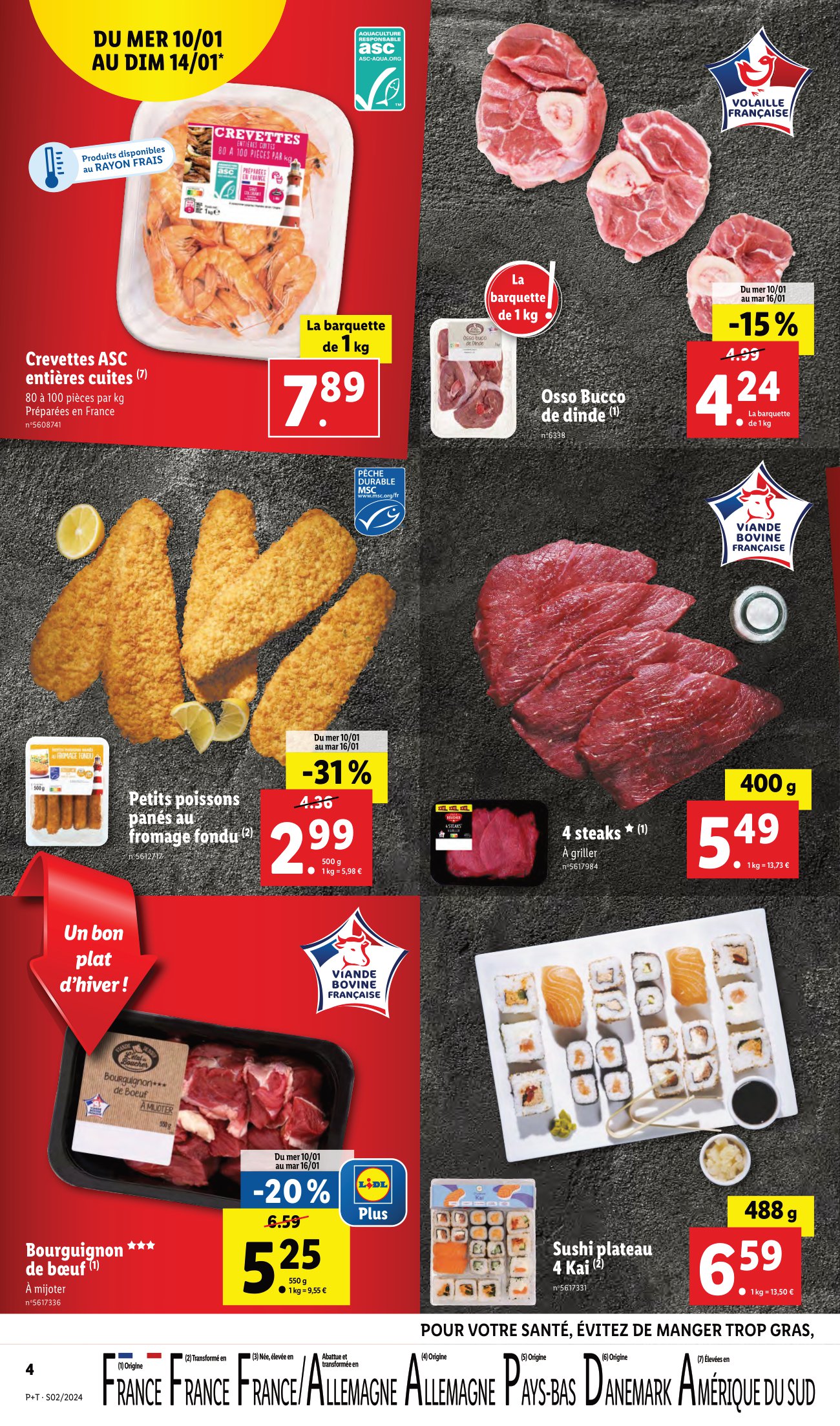 Catalogue Lidl du 17 janvier au 23 janvier 2024 » Promocataloguesfr