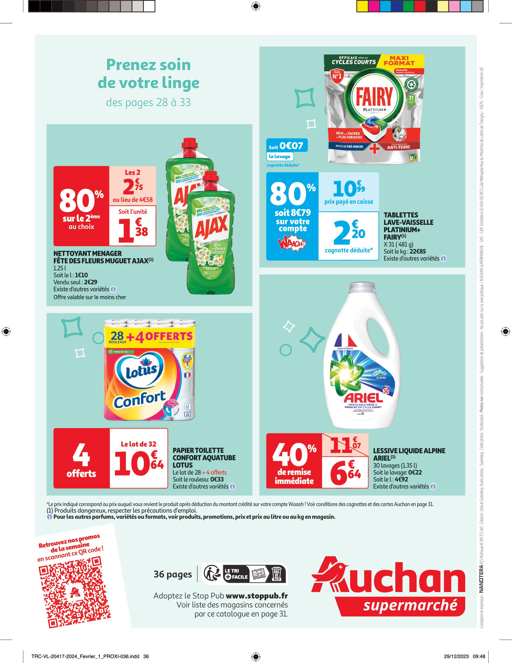 Catalogue Auchan Supermarché Du 6 Février Au 11 Février 2024 ...