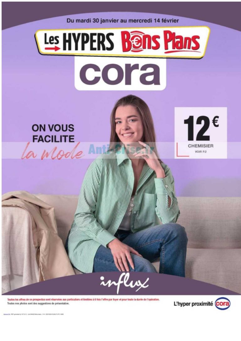 Catalogue Cora du 26 mars au 1 avril 2024