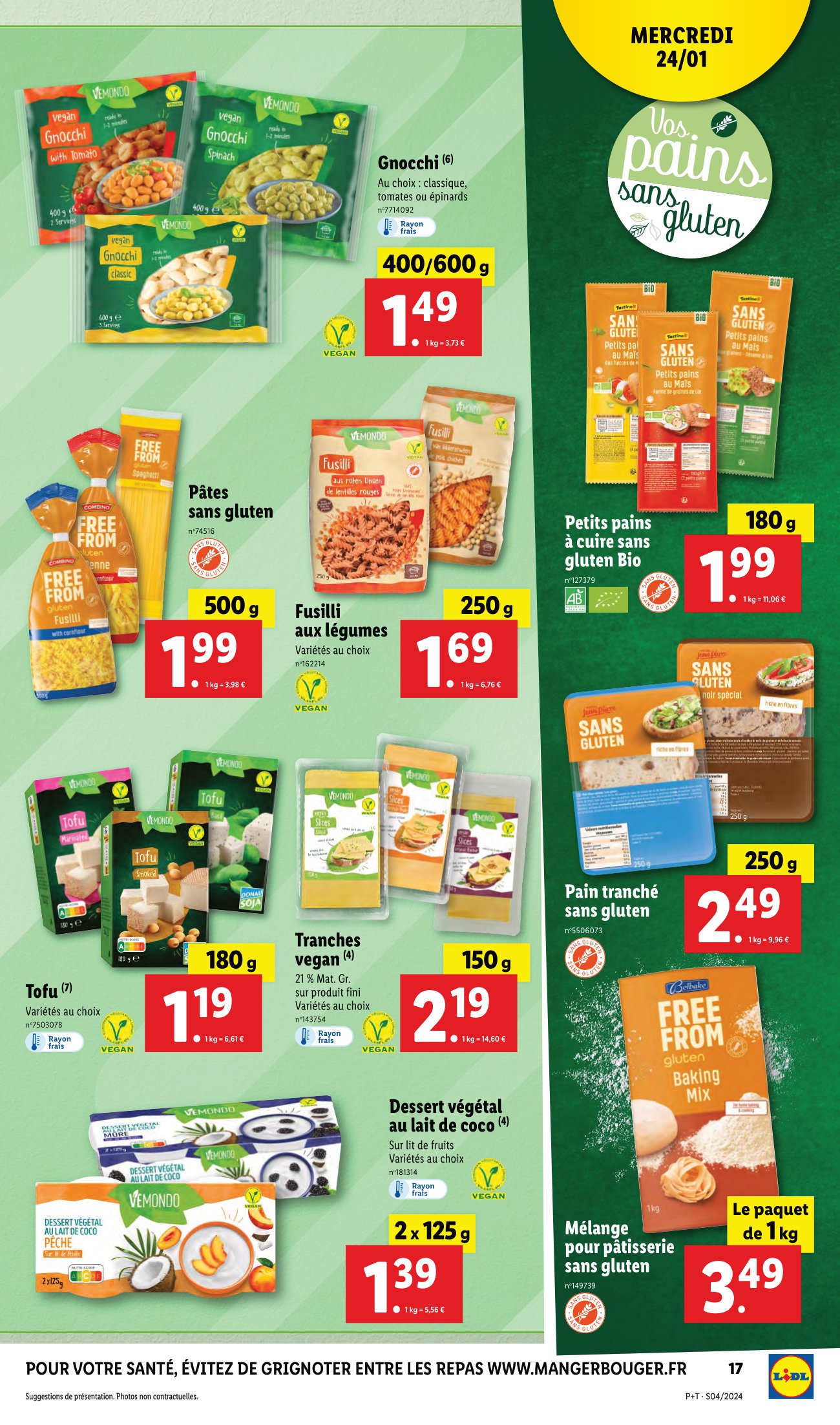 Catalogue Lidl du 24 janvier au 30 janvier 2024 » Promocataloguesfr