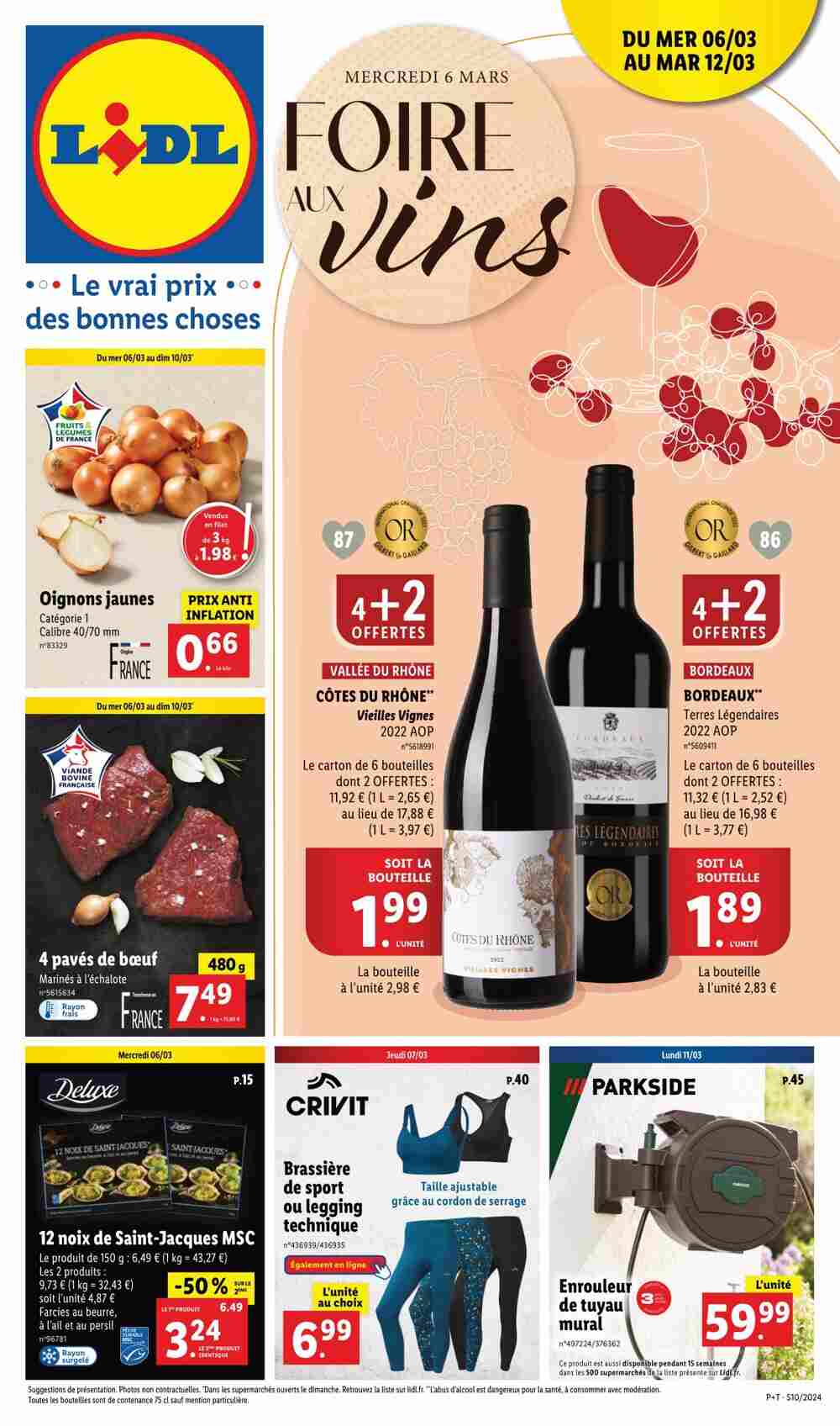 Catalogue Lidl Du Mars Au Mars