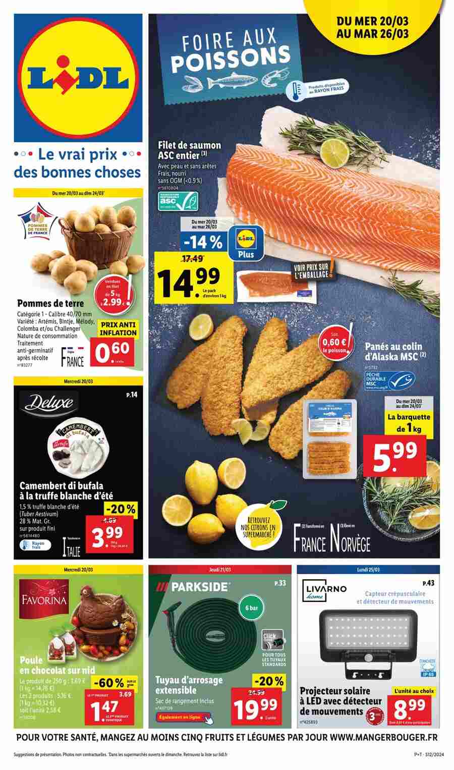 Catalogue Lidl Du Mars Au Mars