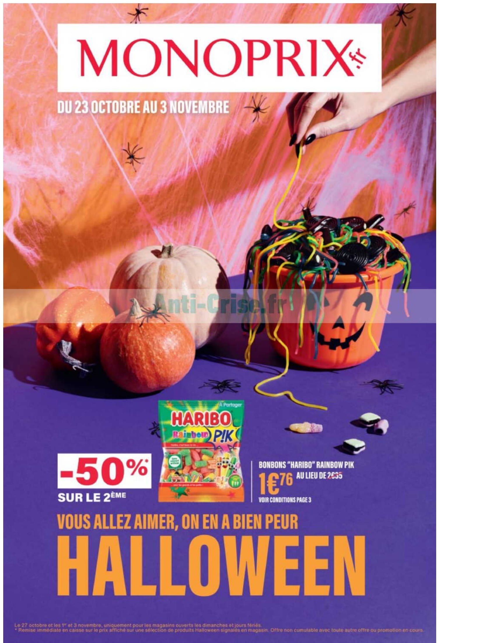 Catalogue Monoprix Halloween du 23 octobre au 3 novembre, 2024 1 – monoprix halloween 23 3 01