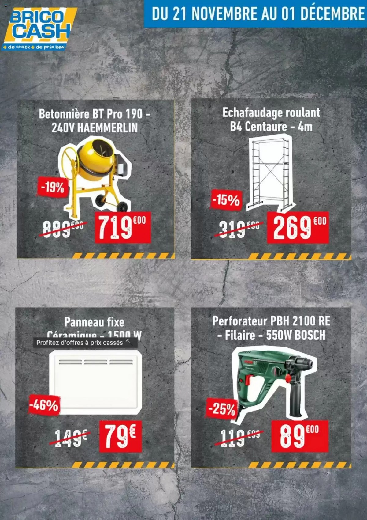 Catalogue Brico Cash Black Friday du 21 novembre au 1 décembre, 2025 1 – brico cash black friday 2