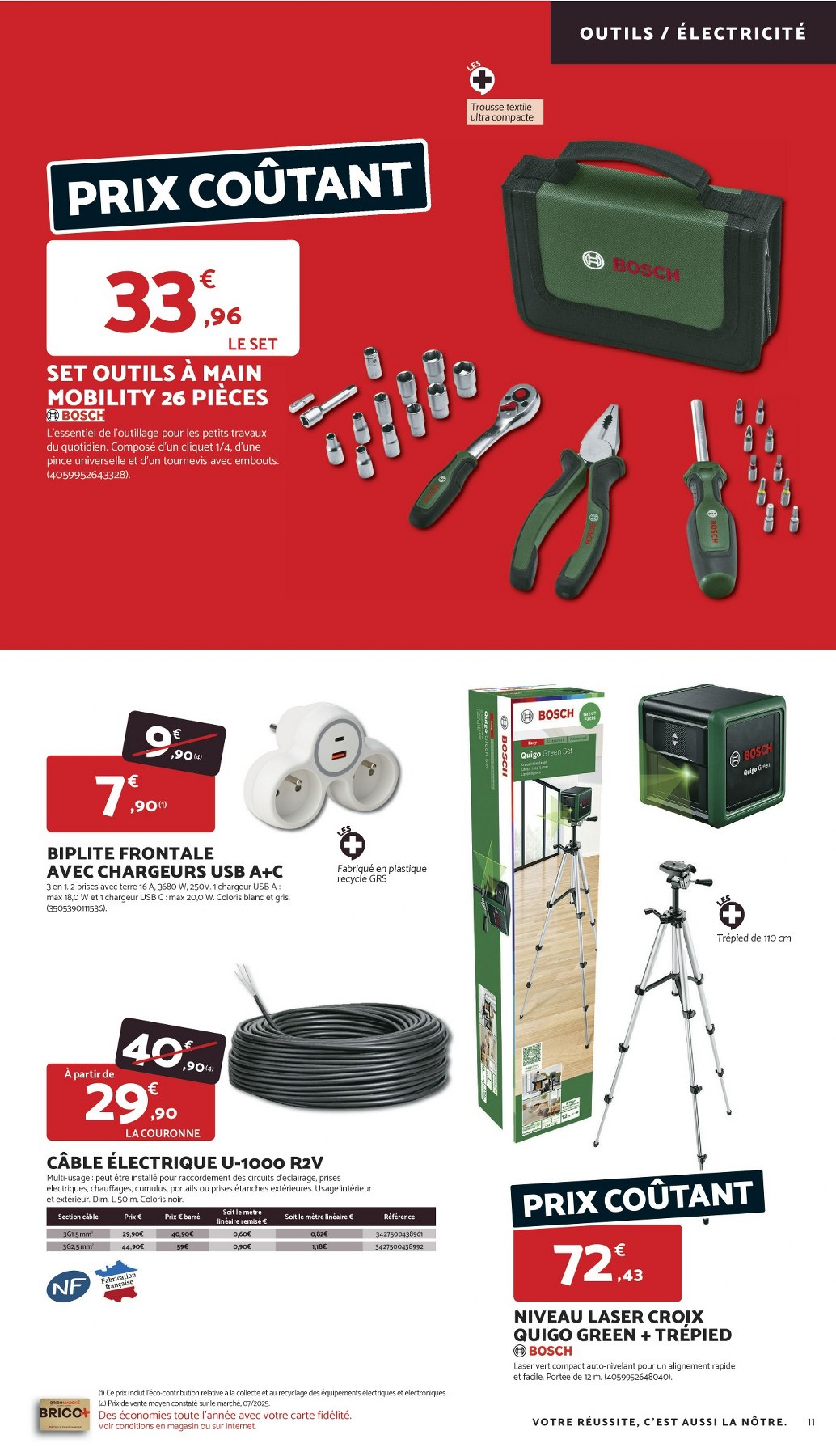 Catalogue Bricomarché du 15 octobre au 20 octobre, 2025 3 – brico marche 11