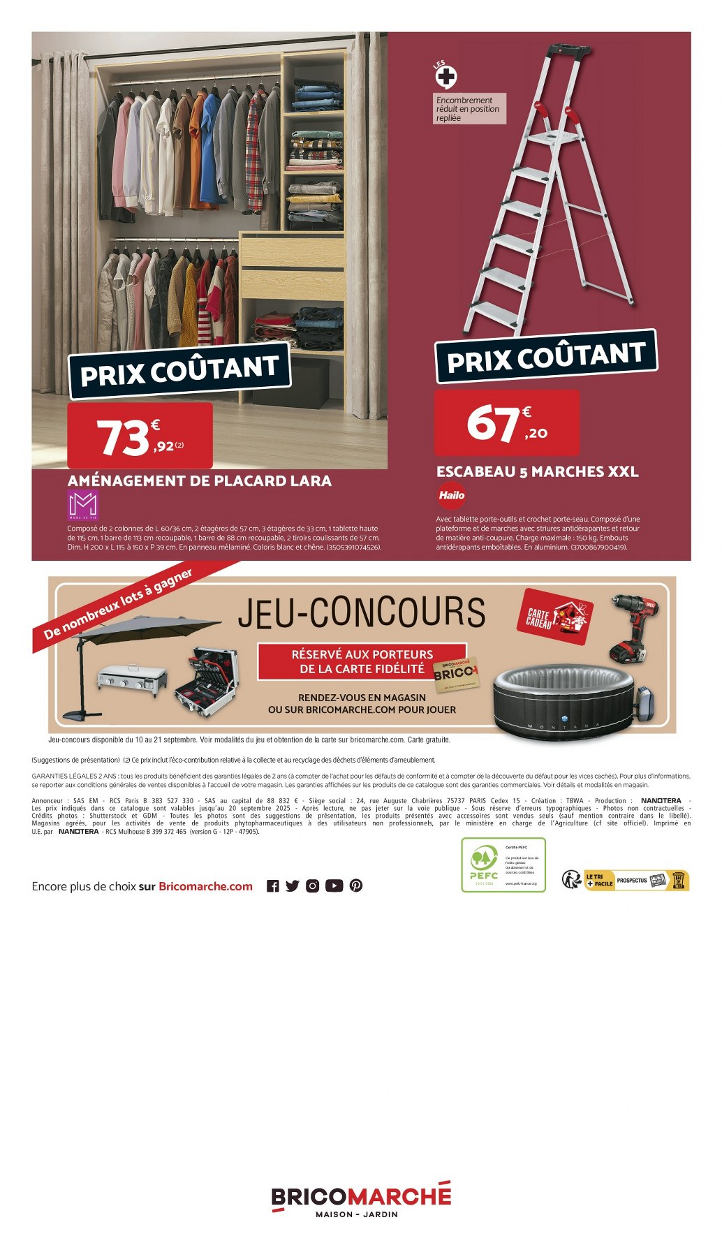 Catalogue Bricomarché du 15 octobre au 20 octobre, 2025 2 – brico marche 14