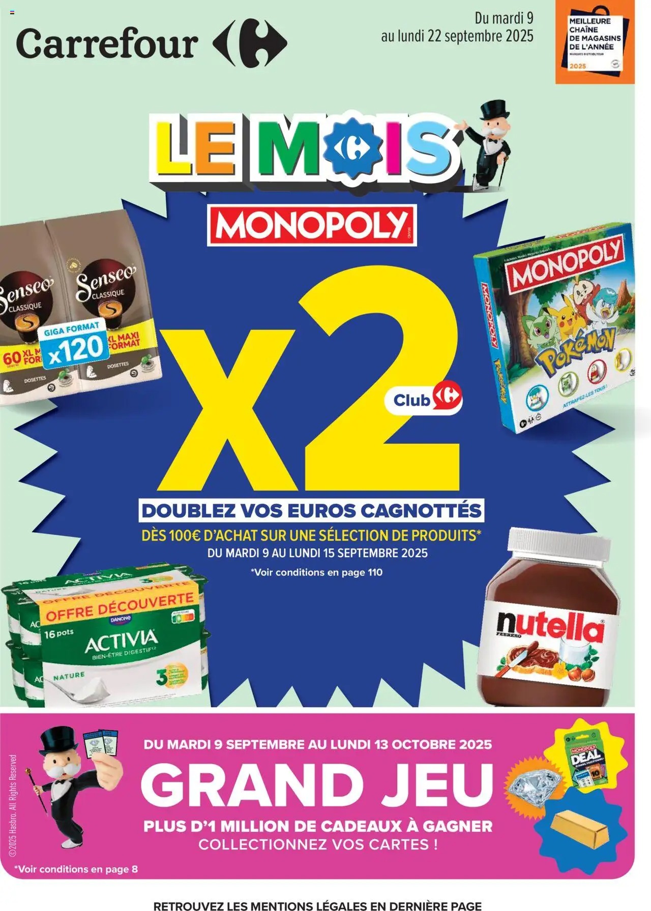 Catalogue Carrefour du 9 septembre au 22 septembre, 2025 30 – carrefour catalogue 1