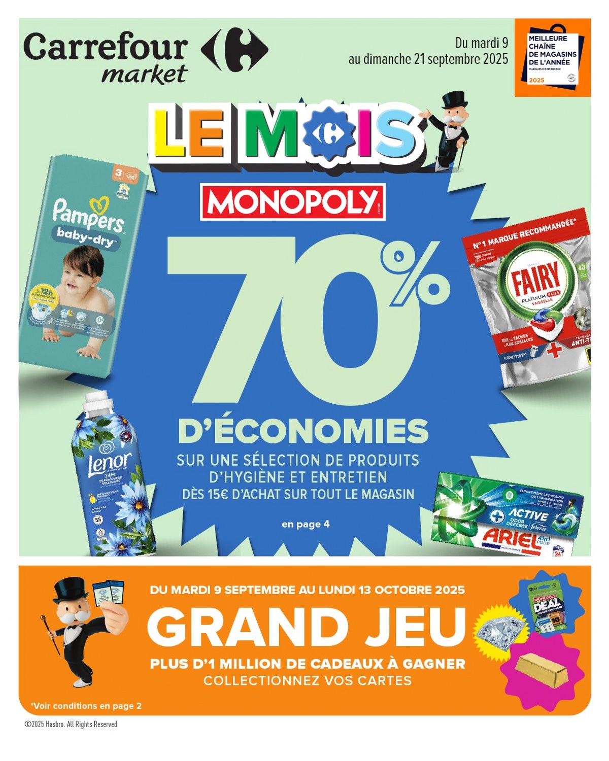 Catalogue Carrefour Market du 9 septembre au 21 septembre, 2025 14 – carrefour market 1