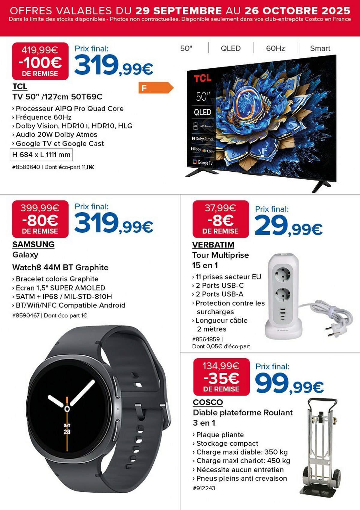 Catalogue Costco du 12 octobre au 26 octobre, 2025 1 – costco catalogue 2 3