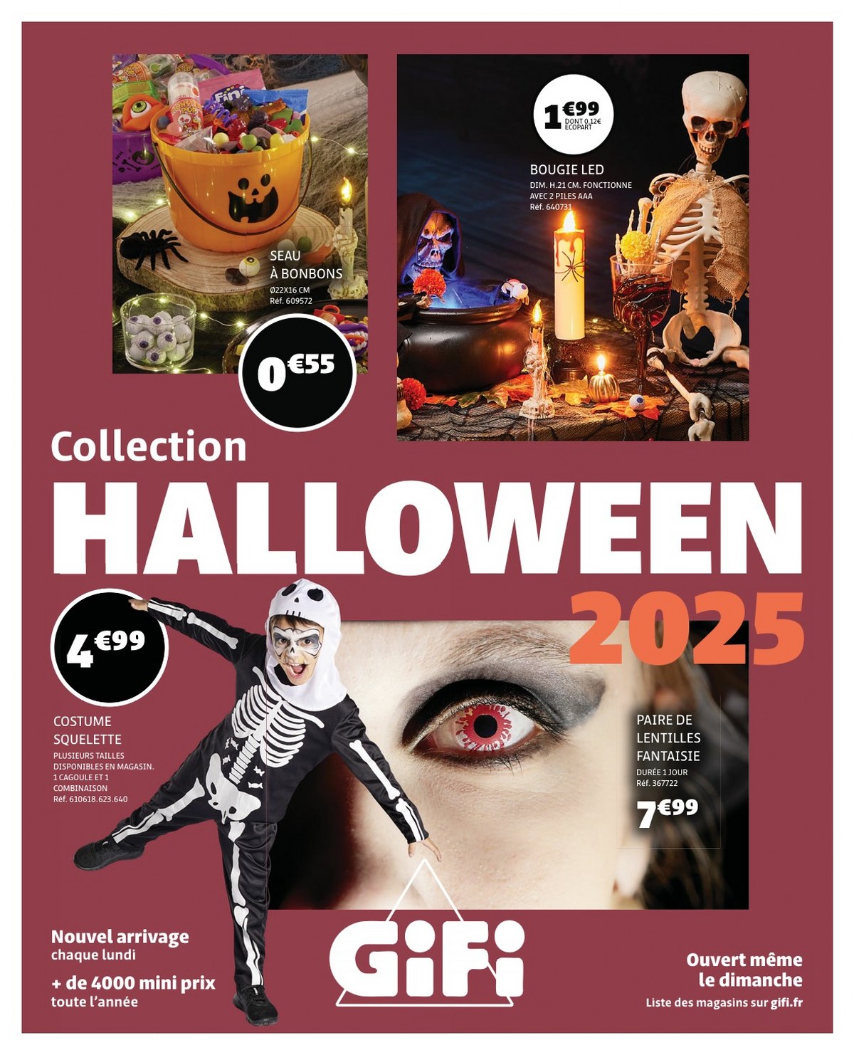 Catalogue Gifi Halloween du 9 octobre au 3 novembre, 2025 2 – Catalogue Gifi Halloween du 9 octobre au 3 novembre, 2025 1 – gifi halloween 1