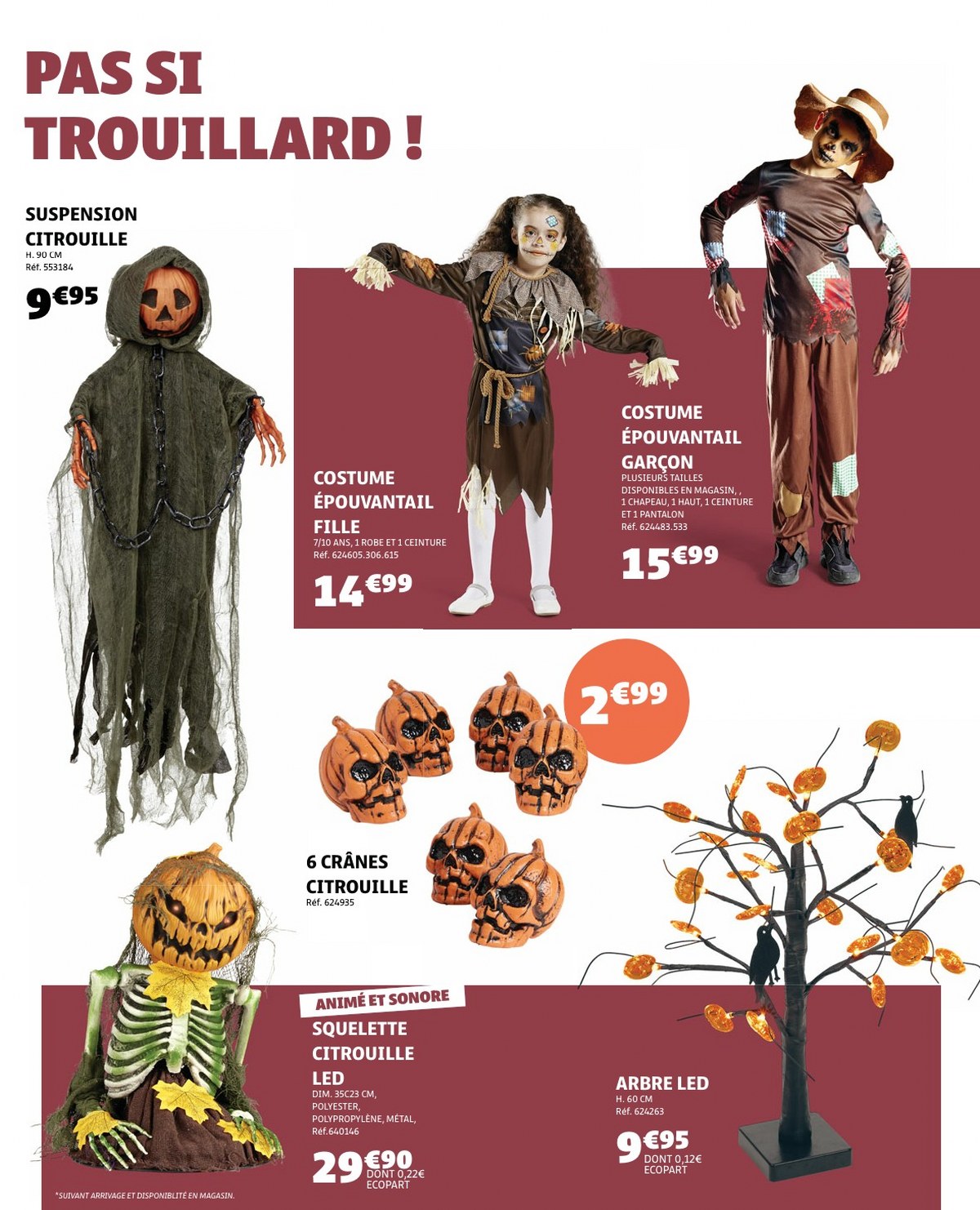 Catalogue Gifi Halloween du 9 octobre au 3 novembre, 2025 3 – gifi halloween 22