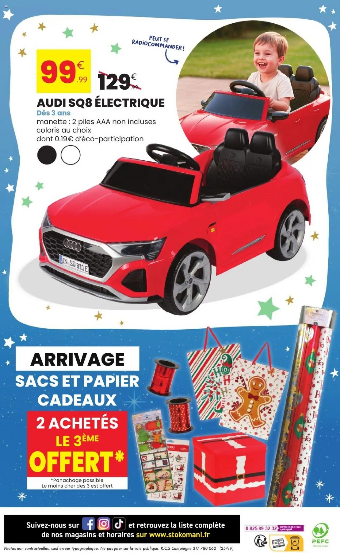 Catalogue Stokomani Noël du 8 octobre au 26 octobre, 2025 4 – stokomani catalogue 16