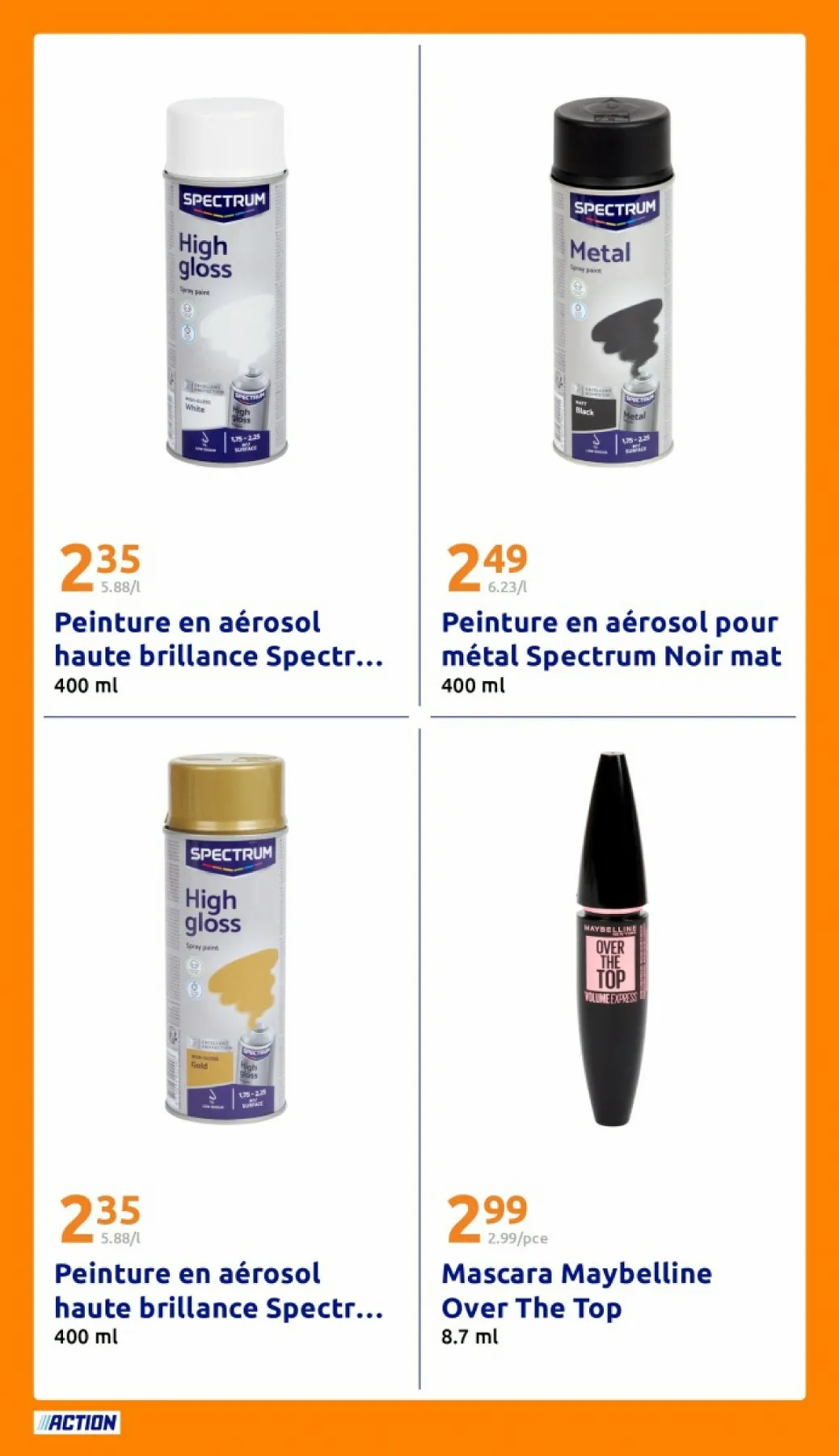 Catalogue Action du 22 octobre au 28 octobre, 2025 5 – action catalogue 30