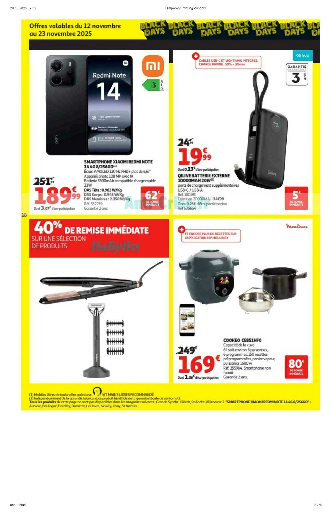 Catalogue Auchan Black Friday 2025 3 – auchan black 10