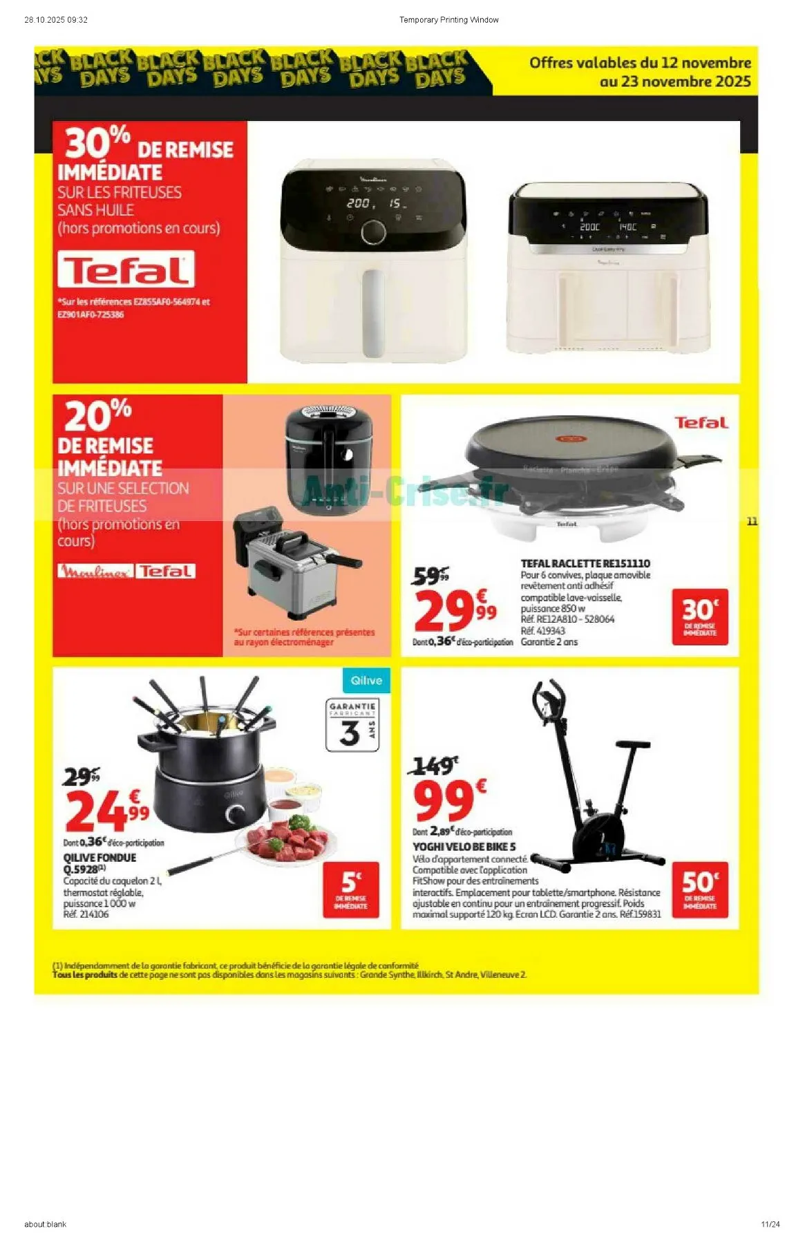 Catalogue Auchan Black Friday 2025 4 – auchan black 11