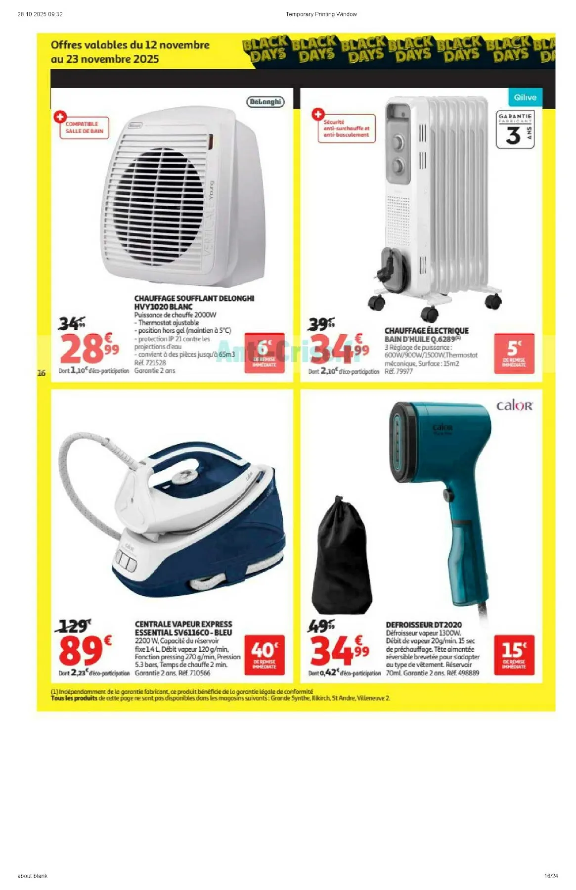 Catalogue Auchan Black Friday 2025 3 – auchan black 16