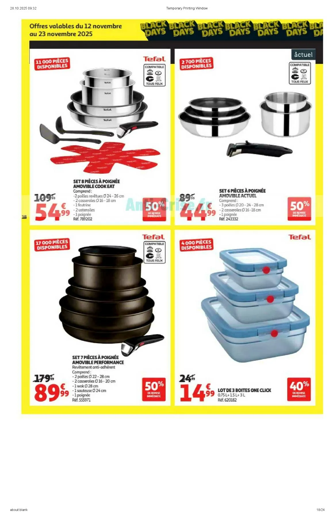 Catalogue Auchan Black Friday 2025 5 – auchan black 18