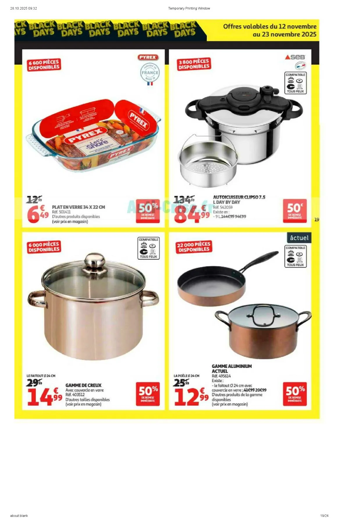 Catalogue Auchan Black Friday 2025 6 – auchan black 19