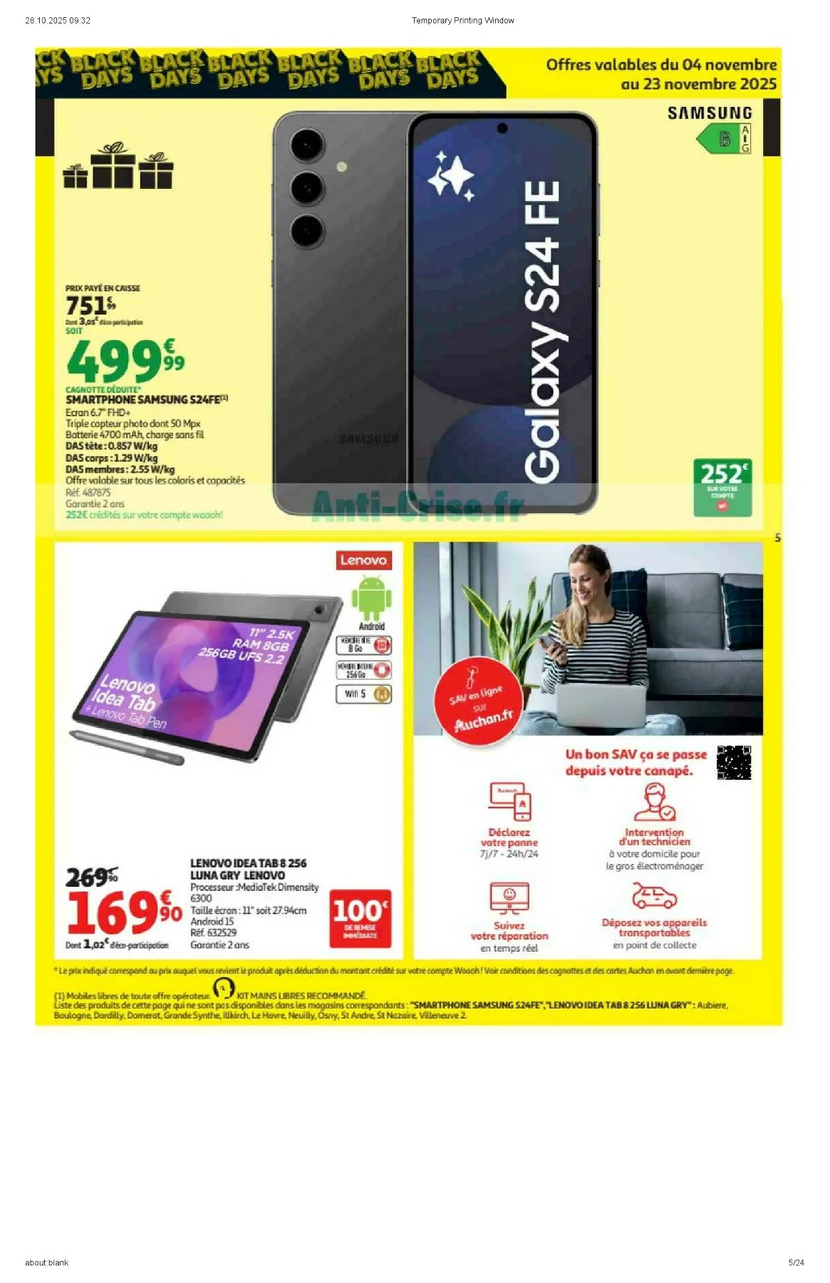 Catalogue Auchan Black Friday 2025 4 – auchan black 5