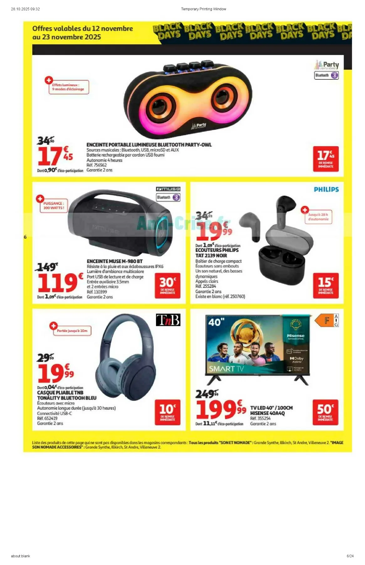 Catalogue Auchan Black Friday 2025 5 – auchan black 6