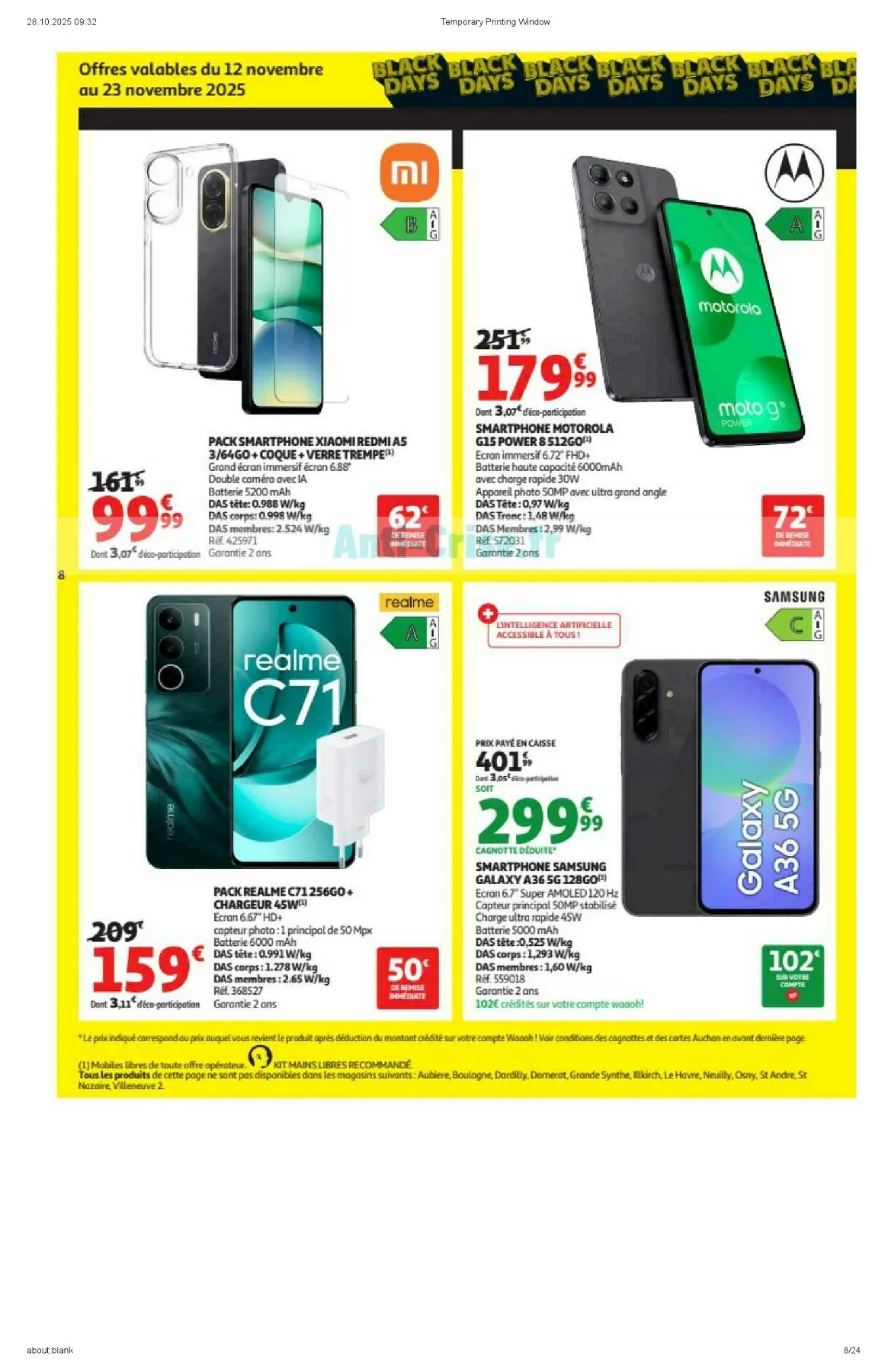 Catalogue Auchan Black Friday 2025 1 – auchan black 8