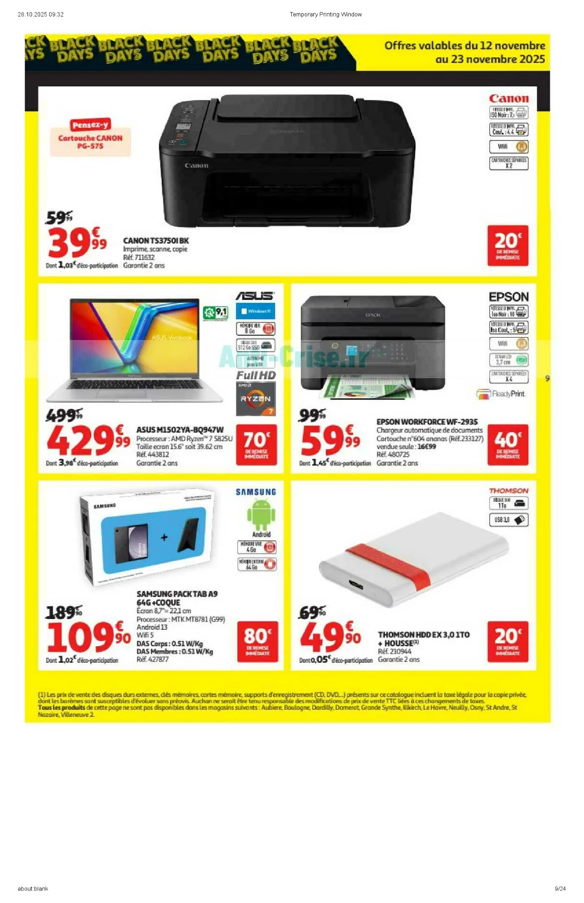 Catalogue Auchan Black Friday 2025 2 – auchan black 9