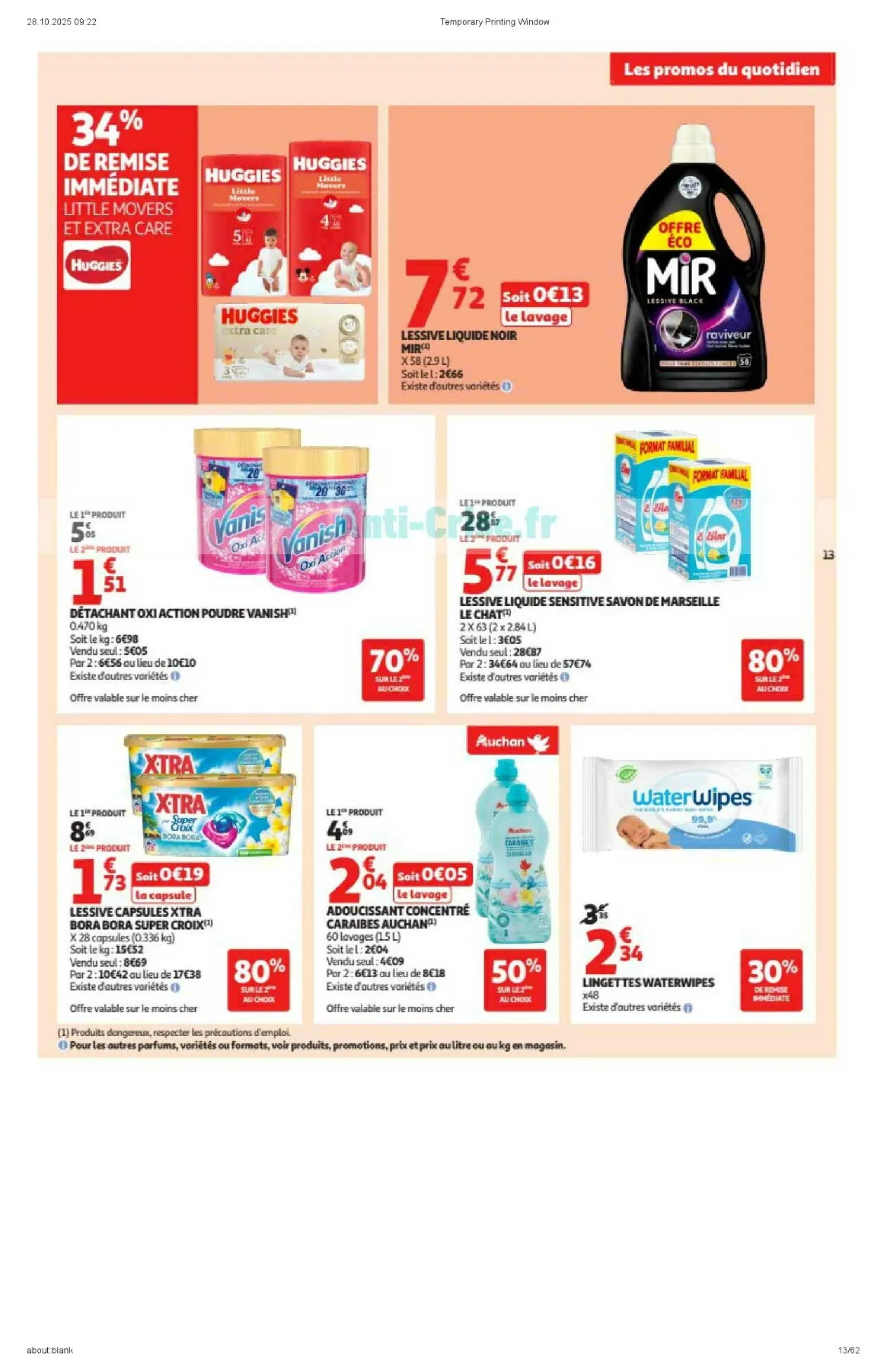 Catalogue Auchan du 4 novembre au 16 novembre, 2025 3 – auchan catalogue 13