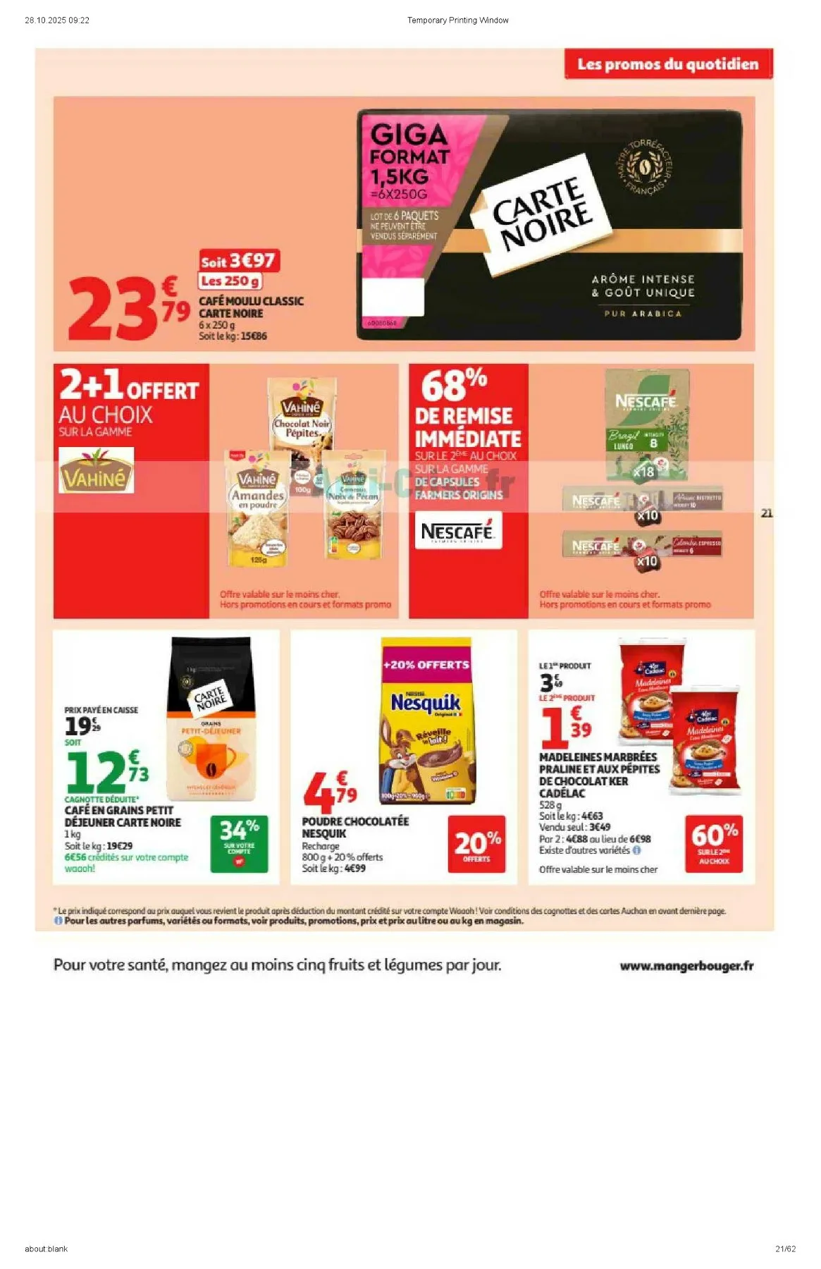 Catalogue Auchan du 4 novembre au 16 novembre, 2025 1 – auchan catalogue 21