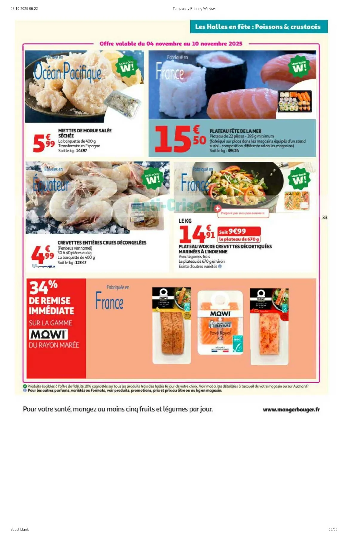 Catalogue Auchan du 4 novembre au 16 novembre, 2025 3 – auchan catalogue 33