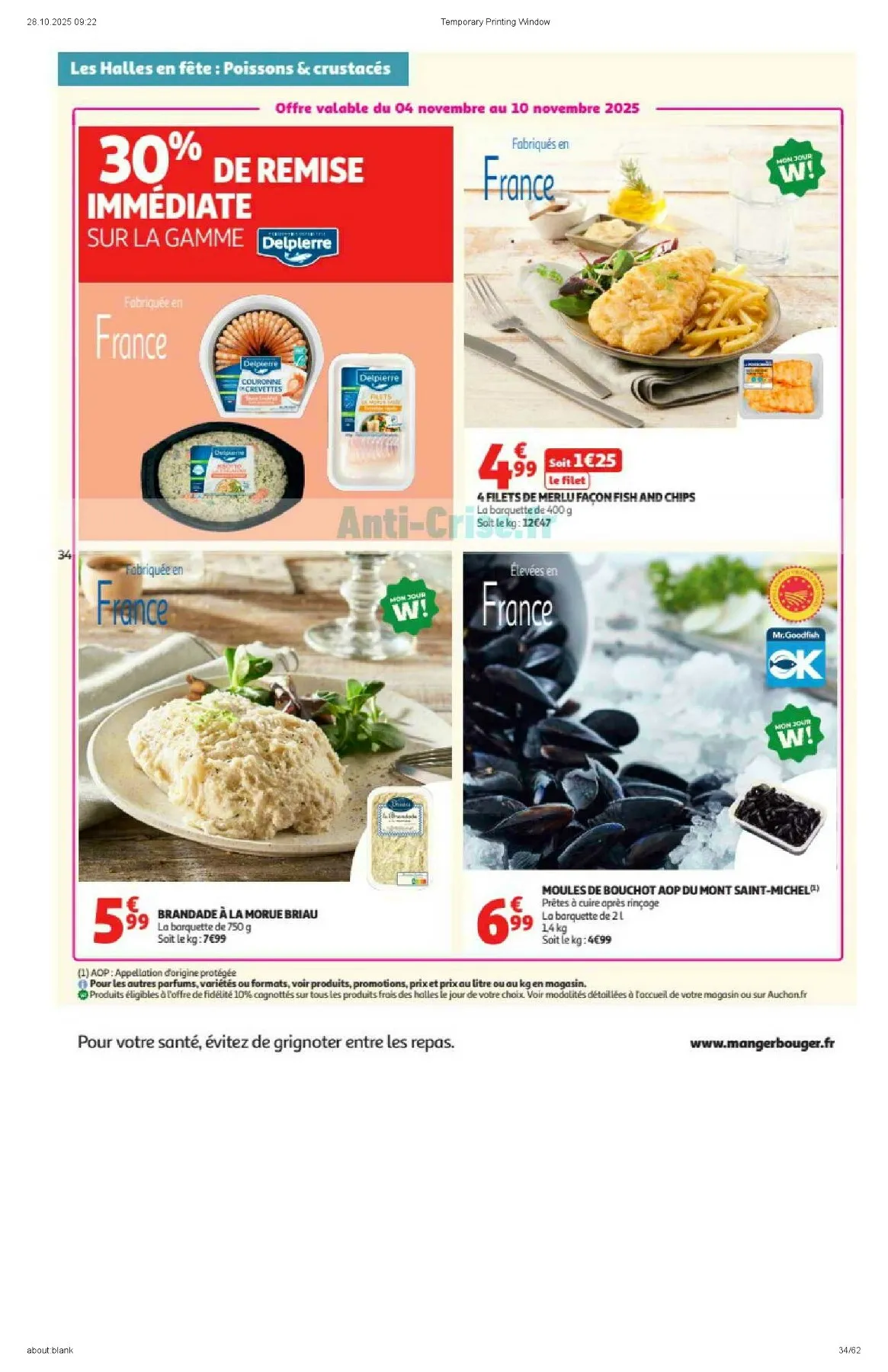 Catalogue Auchan du 4 novembre au 16 novembre, 2025 4 – auchan catalogue 34