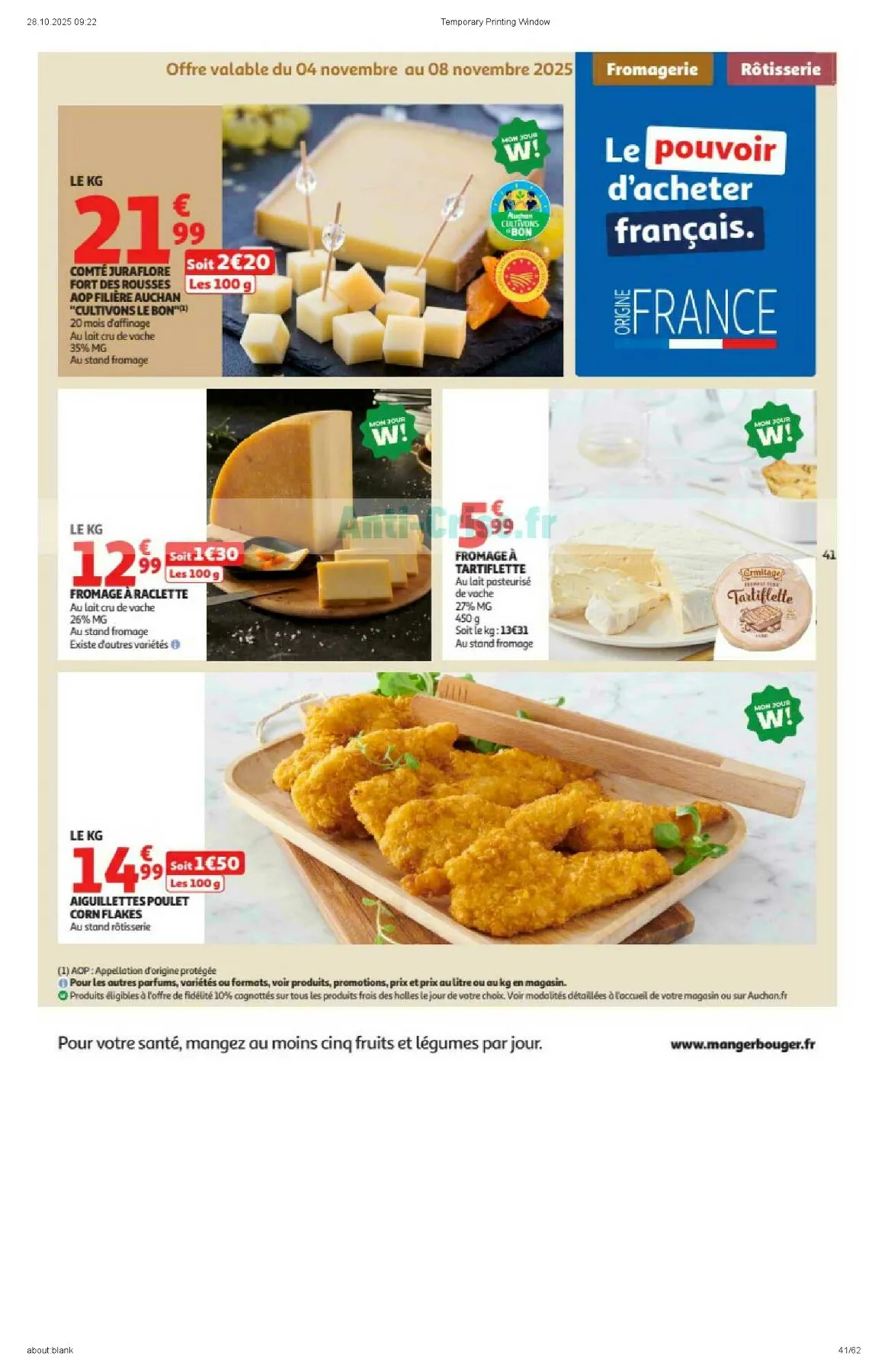 Catalogue Auchan du 4 novembre au 16 novembre, 2025 1 – auchan catalogue 41