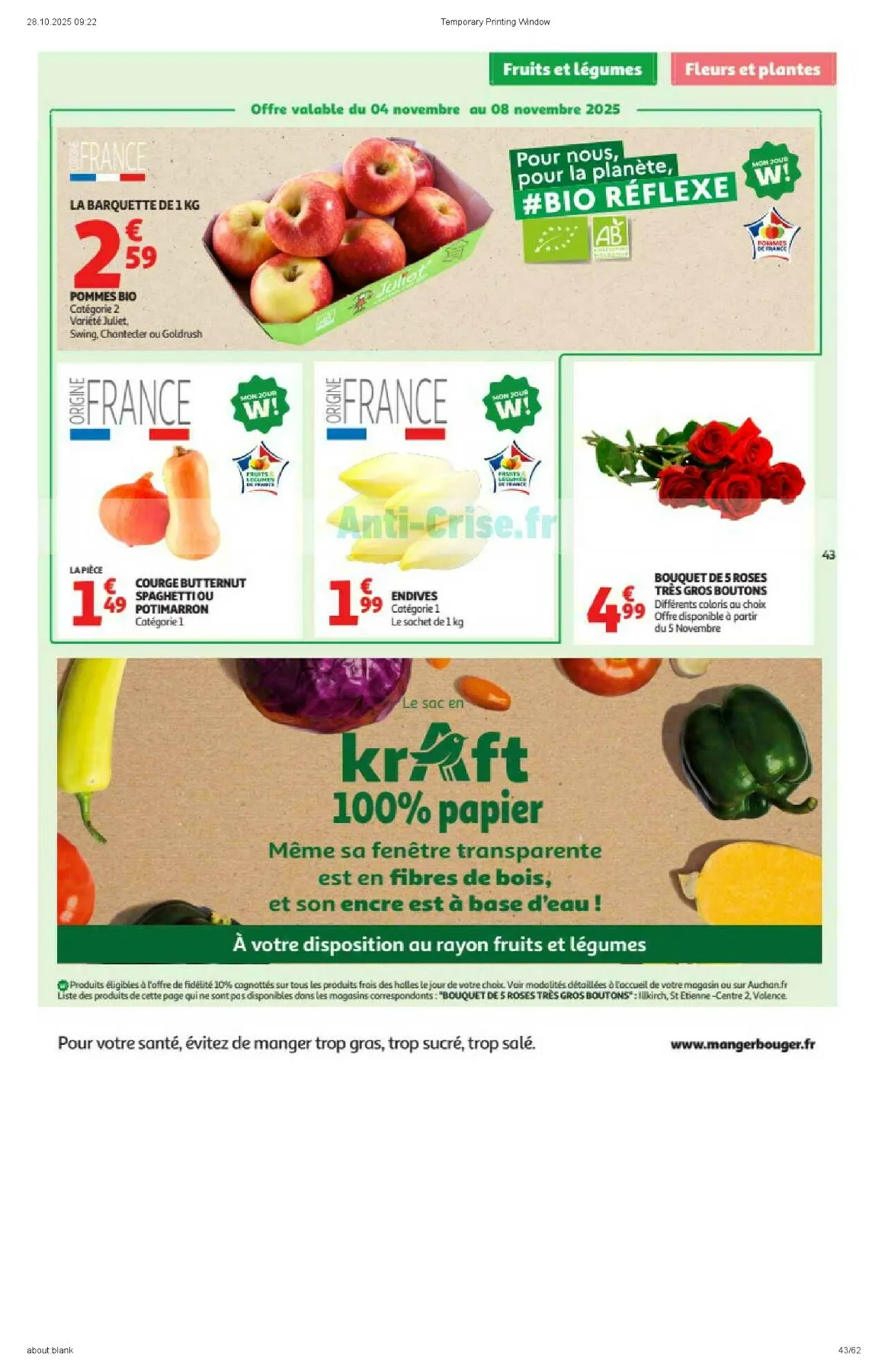 Catalogue Auchan du 4 novembre au 16 novembre, 2025 3 – auchan catalogue 43