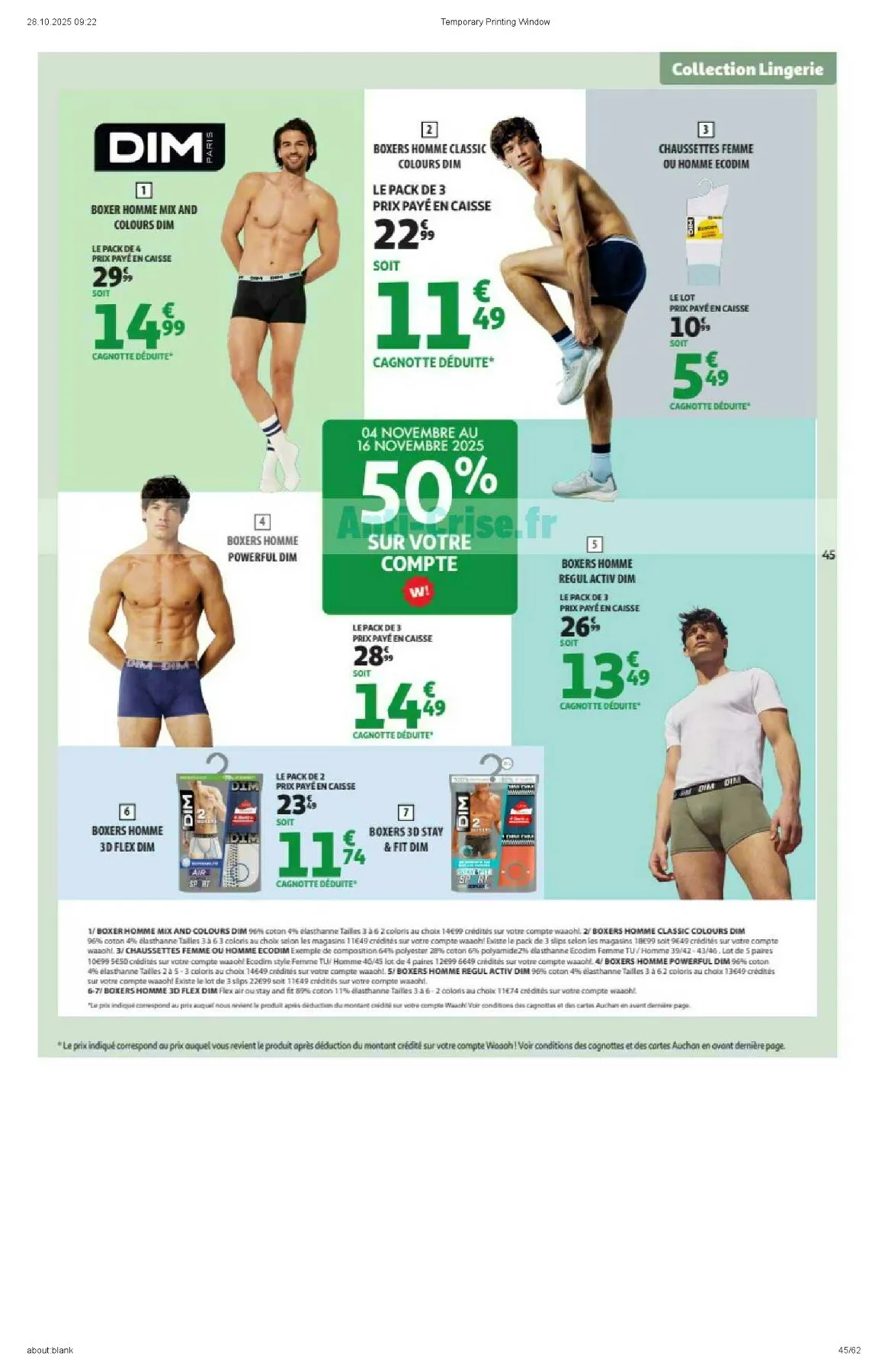 Catalogue Auchan du 4 novembre au 16 novembre, 2025 5 – auchan catalogue 45