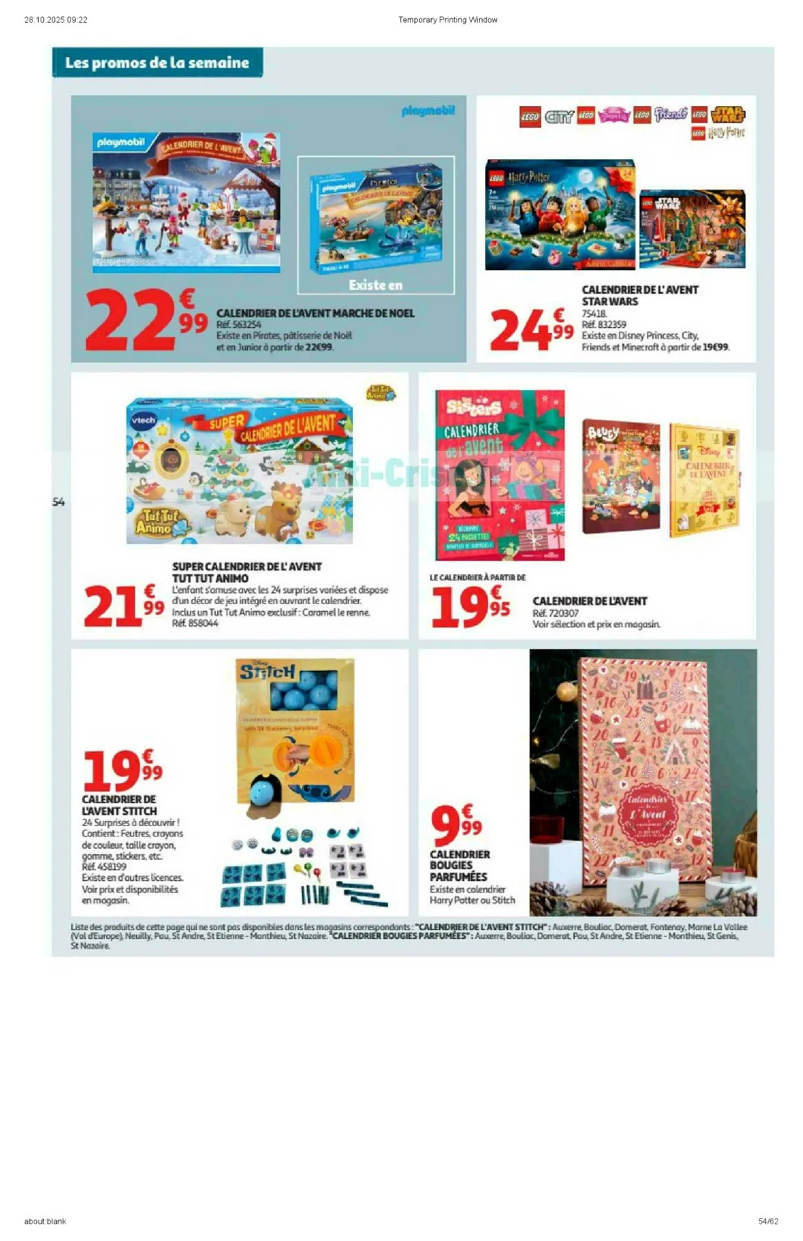 Catalogue Auchan du 4 novembre au 16 novembre, 2025 4 – auchan catalogue 54