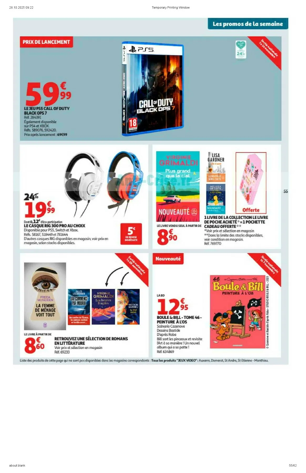 Catalogue Auchan du 4 novembre au 16 novembre, 2025 5 – auchan catalogue 55