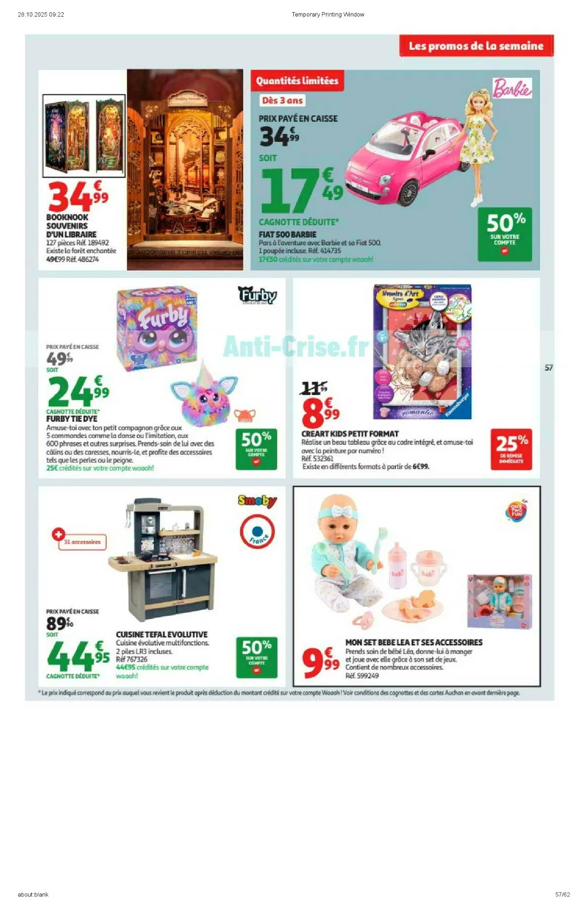 Catalogue Auchan du 4 novembre au 16 novembre, 2025 1 – auchan catalogue 57