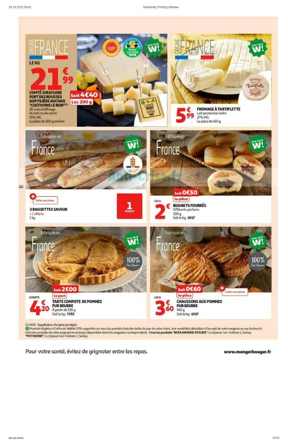 Catalogue Auchan Supermarché du 4 novembre au 16 novembre, 2025 3 – auchan super 10 1