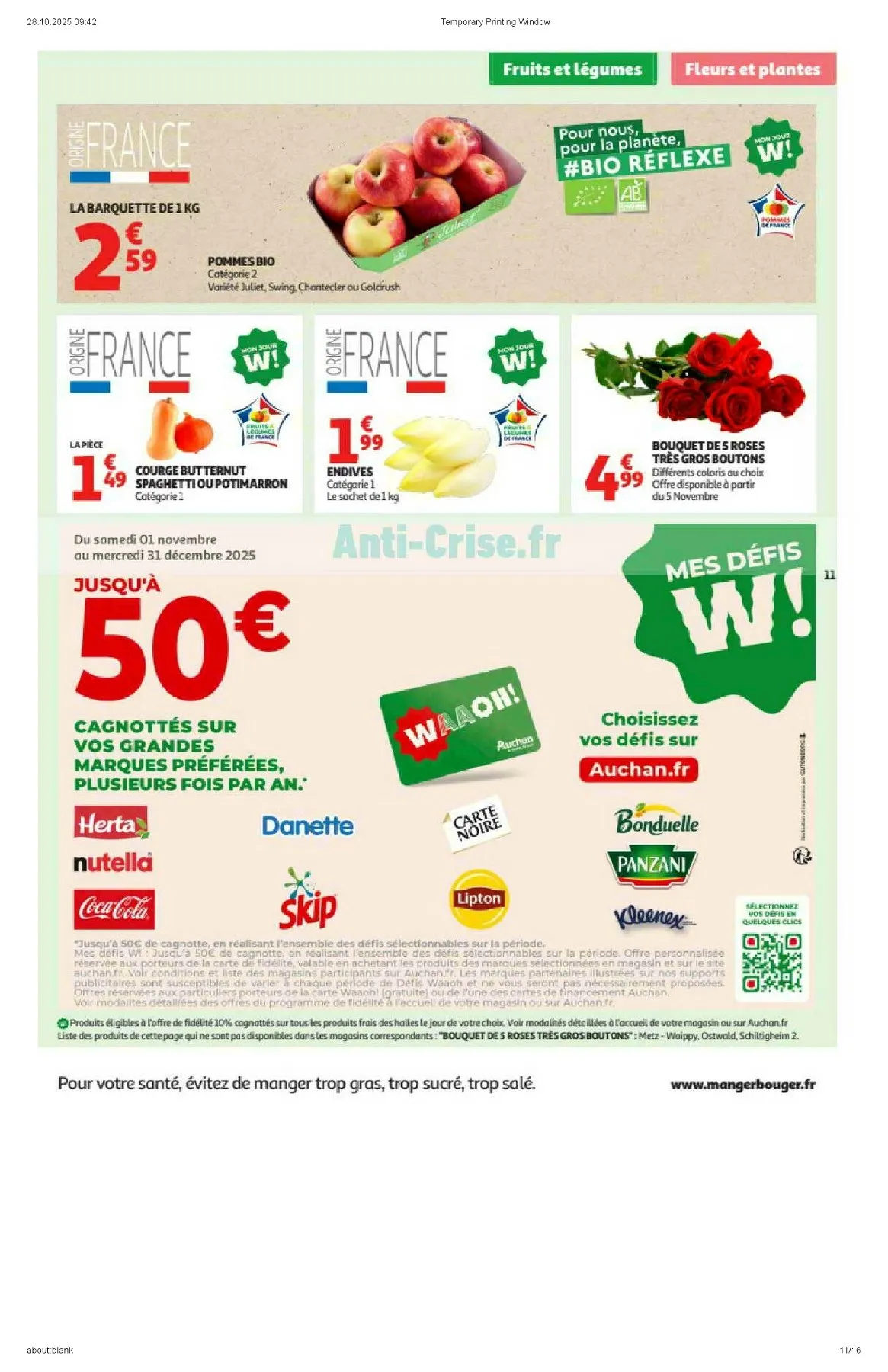 Catalogue Auchan Supermarché du 4 novembre au 16 novembre, 2025 4 – auchan super 11 1