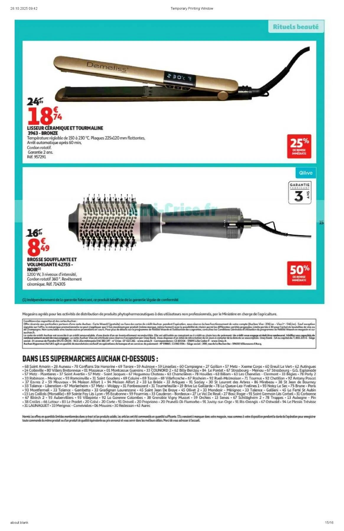 Catalogue Auchan Supermarché du 4 novembre au 16 novembre, 2025 3 – auchan super 15 1