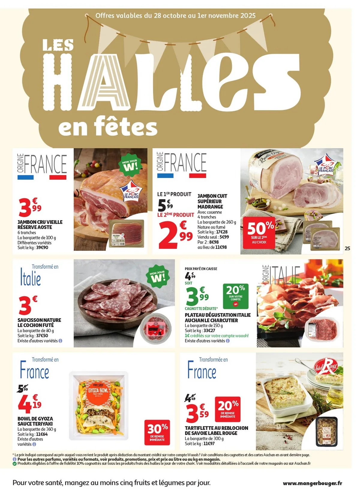Catalogue Auchan Supermarché du 28 octobre au 9 novembre, 2025 6 – auchan super 25