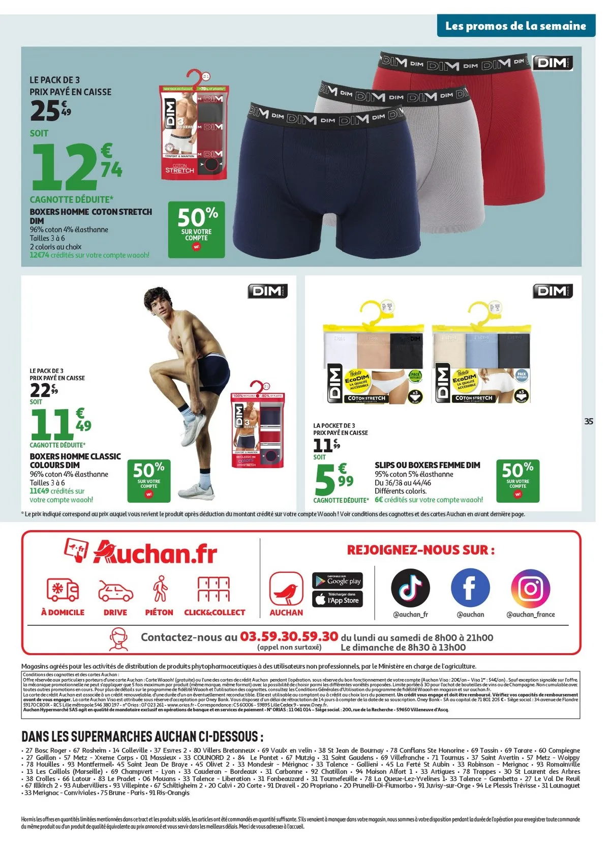 Catalogue Auchan Supermarché du 28 octobre au 9 novembre, 2025 5 – Catalogue Auchan Supermarché du 28 octobre au 9 novembre, 2025 4 – auchan super 35